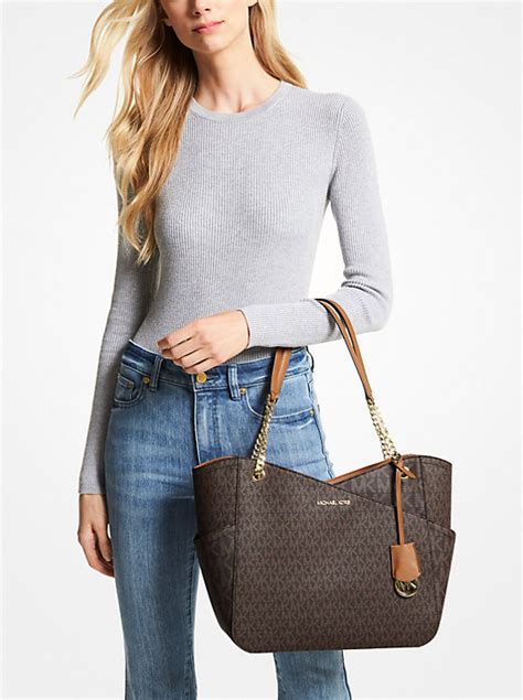 michael kors taschen griffin large logo shoulder bag|MICHAEL Michael Kors Shoulder Bags Handbags .